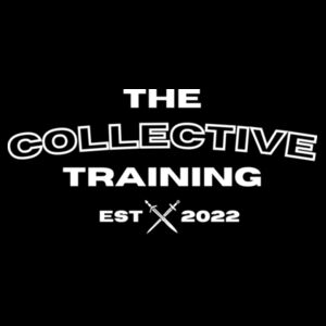 THE COLLECTIVE HOODIE EST.2022 - white print Design